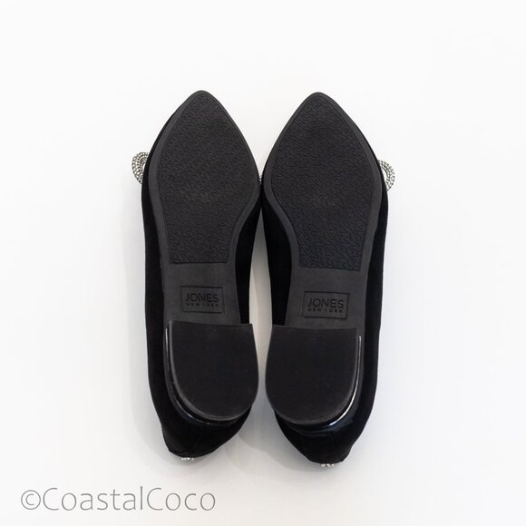 Jones New York Women's Quinnie Pointed Toe Suede Flats 7.5 Dress Office Preppy - Picture 9 of 11